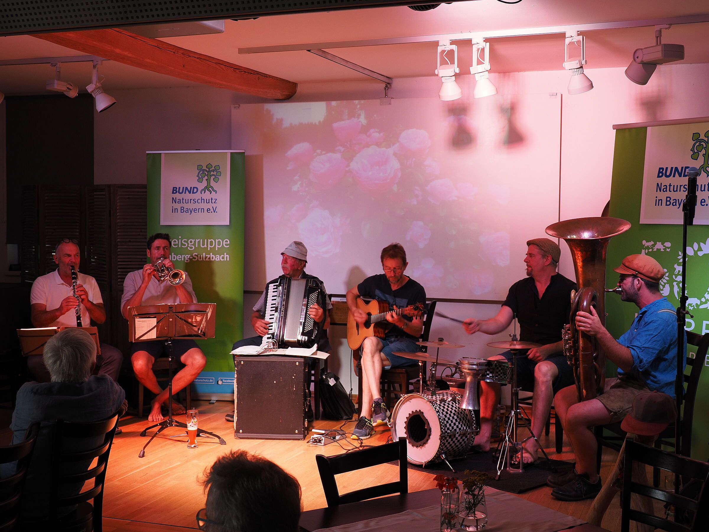 Musikalische Umrahmung durch Tri Hudebnice